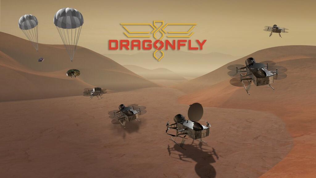 Dragonfly - Dron explorador de Titán